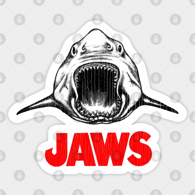 Jaws Crew Sticker by Vamplify